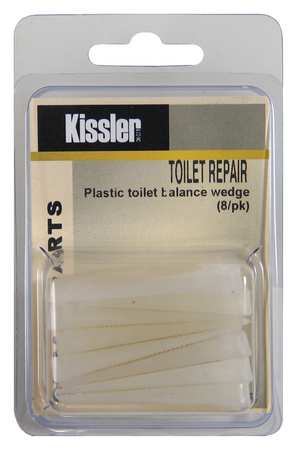 KISSLER Toilet Stabilizing Shims, PK8 757-5105