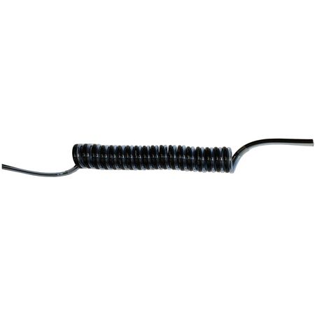 ZORO SELECT Poly Tubing, Spiral, OD 8mm, 280mm 2MPS-08M-05-01