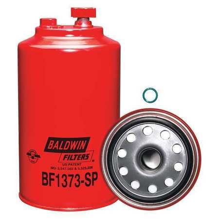 Baldwin Filters Fuel Filter, 8-1/8 x 4-9/32 x 8-1/8 In BF1373-SP