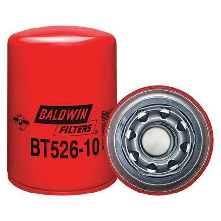 BALDWIN FILTERS Hydraulic Filter, 3-11/16 x 5-3/8 In BT526-10