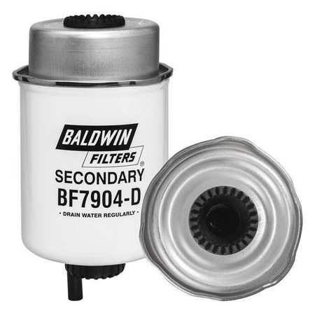 Baldwin Filters Fuel Filter, 6-1/32 x 3-3/8 x 6-1/32 In BF7904-D