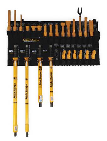 SLIDE SLEDGE Heavy Equipment Master Kit w/ Wall Display, 31 pcs 211608