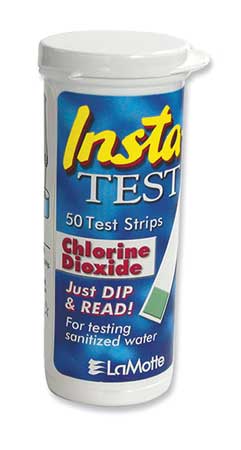 Lamotte Test Strip, Chlorine Dioxide, PK50 3002