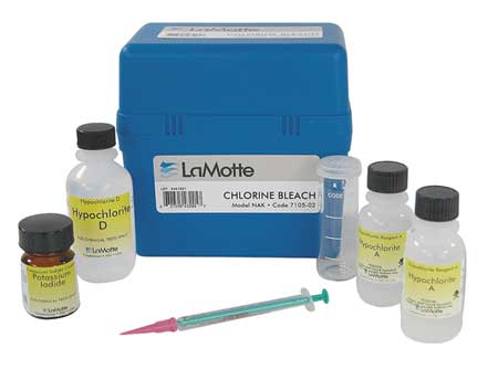 LAMOTTE Water Testing Kit, Bleach 7105-03