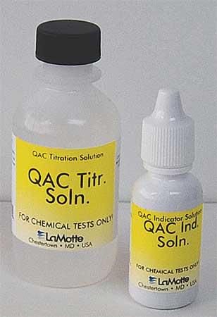 LAMOTTE Reagent Refill, QAC Test Kit R-3043-DR