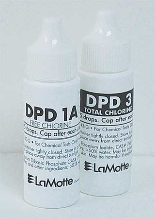 LAMOTTE Reagent System, Chlorine, 0 to 4 PPM R-3670-LI