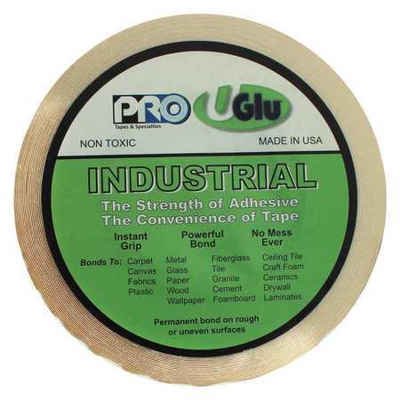 Uglu Adhesive Tape 1 x 3 Amber Pk250 MPN:349UGLU900