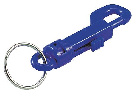 LUCKY LINE Plastic Key Clip, Assorted, 40 PK 4FCD6