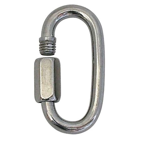 LUCKY LINE Connector, Steel Wire, Cap 800 lb 4FCH8