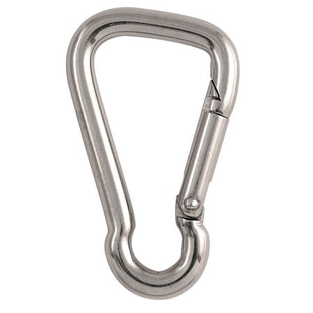 LUCKY LINE Spring Snap, HD, Steel, L 3 7/8 In 4FCP7