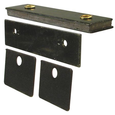 MONROE PMP Magnetic Catch, Pull-to-Open, 22 lb., Steel 4FCW4