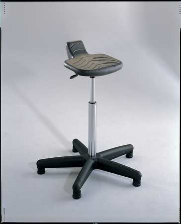 Bevco Sit/Stand Stool w/ tilt, poly seat, 20-30" Seat Height 3555