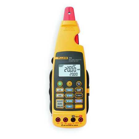 Fluke Clamp Meter, Dual Backlit, 99.9 mA A, 0.2 in (5 mm) Jaw Capacity FLUKE-773