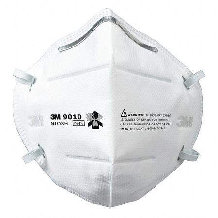 3M Disposable Respirator, N95, PK500 9010