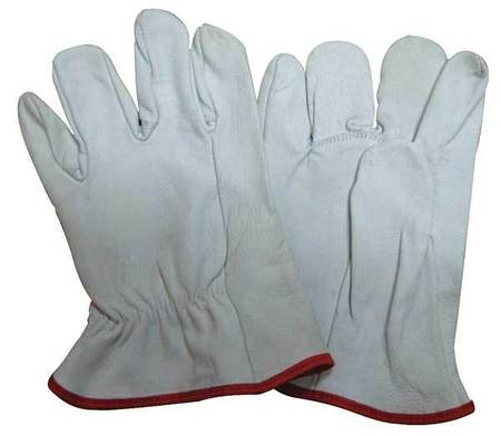 CONDOR Elec. Glove Protector, 10, White, PR 3RMZ6