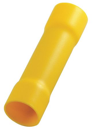 POWER FIRST Splice Connector, Vinyl, Yellow, PK20 4FRE1