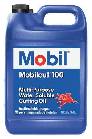 MOBIL Mobilcut 100, Cutting Oil, 1 gal 121095
