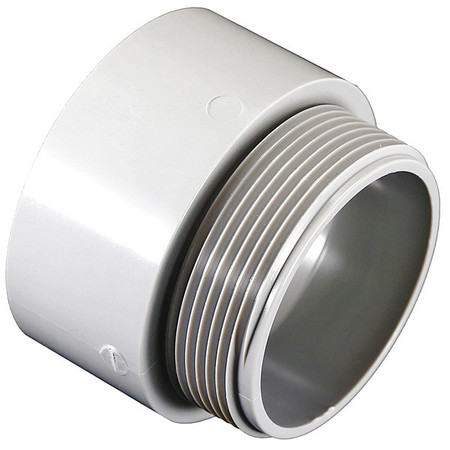 Cantex Male Adapter, 3 In Conduit, PVC 5140110