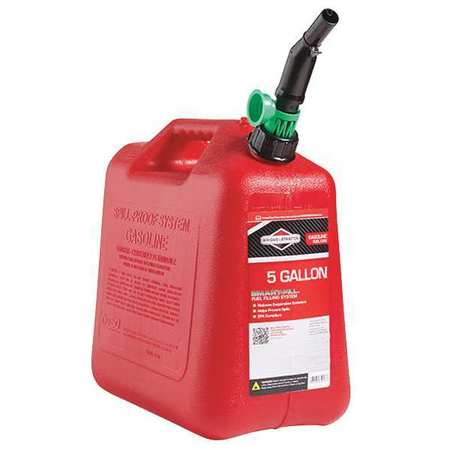 Briggs & Stratton 5 gal Red Polyethylene Gas Can 85053G