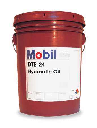 Mobil 5 gal Pail, Hydraulic Oil, 32 ISO Viscosity, 10 SAE 105466