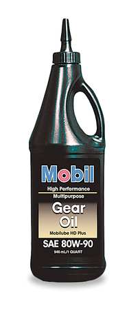 Mobil 1 qt Gear Oil Drip Can Amber 102508
