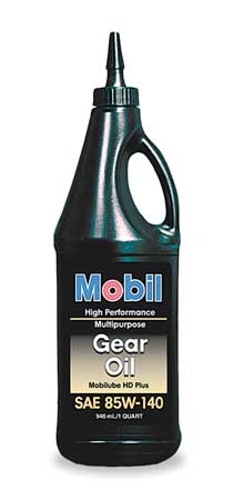 Mobil 1 qt Gear Oil Drip Can Amber 102514