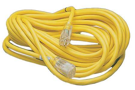 Power First 100 ft. 12/3 Lighted Extension Cord SJTOW 4GAC2