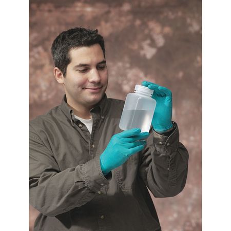 Ansell TouchNTuff 92-500, Disposable Nitrile Gloves with Enhanced Chemical Splash Protection, 4.7 mil Palm 92-500