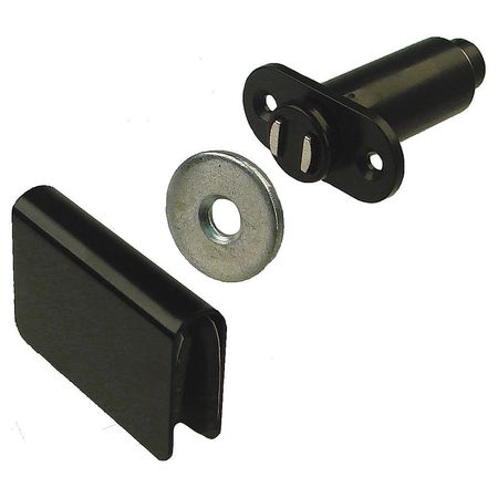 MONROE PMP Magnetic Catch, Push-to-Open, Plastic 4GGH4