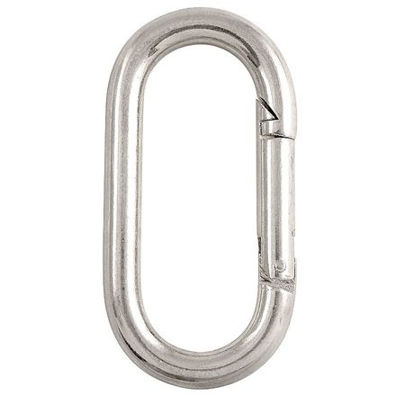 Lucky Line Spring Snap, HD, Steel, L 4 3/4 In 4GGL9