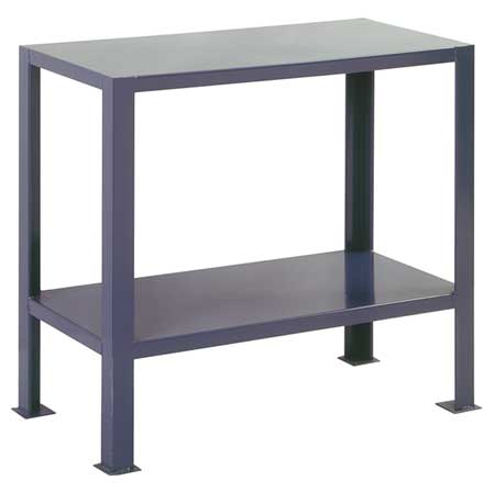 Edsal Fixed Work Table, Steel, 36" W, 24" D MSHD362430