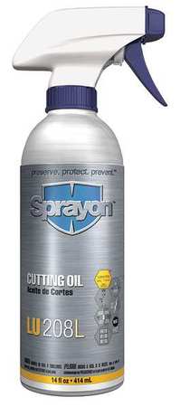 SPRAYON Cutting Oil, 14 oz, Non-Aerosol Spray Btl SC0208LQ0