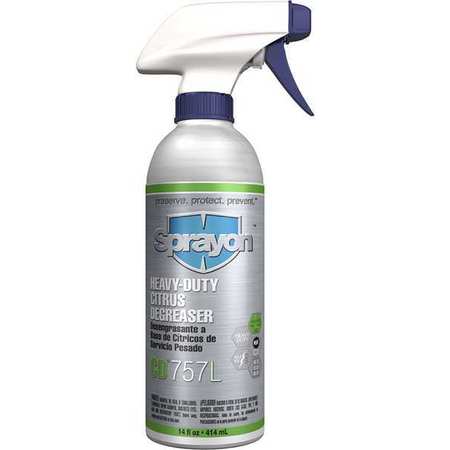 Sprayon SC0757000 $16.46 Liquid 16 oz. Degreaser, Aerosol Can | Zoro.com
