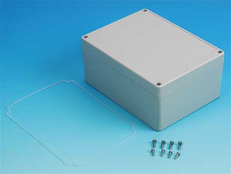 BOX ENCLOSURES polycarbonate Enclosure, 6-1/2 in H, 2.95 in D, NEAM 4X BEN-70P