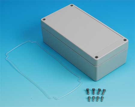 Box Enclosures Polycarbonate Enclosure, 6.49 in H, 2.16 in D, NEMA 4X BEN-50P