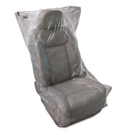 Slip-N-Grip Seat Cover, Roll, Plastic, PK500 M-FG-P9943-15