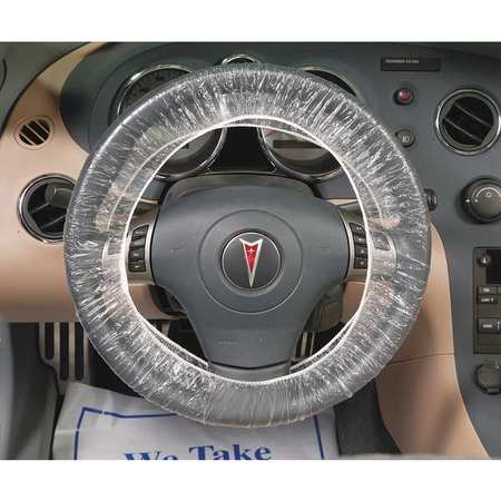 Slip-N-Grip Steering Wheel Cover, Plstic, PK500 M-FB-P9943-33