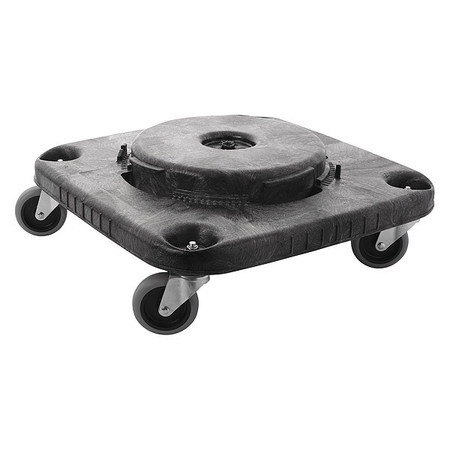 Rubbermaid Commercial Brute Container Dolly, 250 lb., Fits 40 gal. FG353000BLA