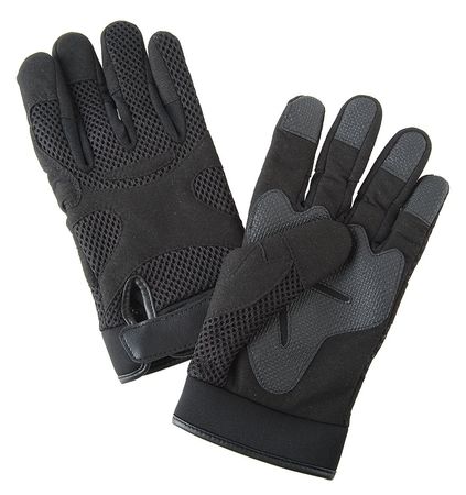 CONDOR Anti-Vibration Gloves, M, Black, PR 4HDK2
