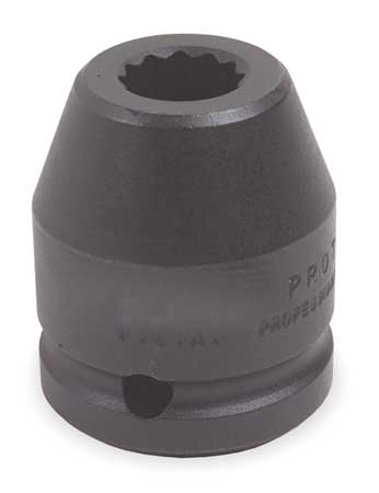 Proto 3/4 in Drive Impact Socket 15/16 in Size, Standard Socket, black oxide J07515T