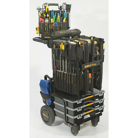 MOBILE SHOP Complete HT Engineering Cart with Complete Tool Bag, No Drill MS-CEC-ND