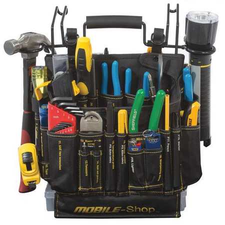 MOBILE SHOP Complete Tool Bag with Empty Parts Box MS-CTB