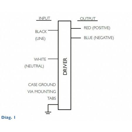 Advance LED Driver, 12 V, 10-60 W LED120A0012V50F