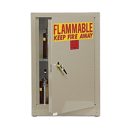 EAGLE MFG Flammable Safety Cabinet, 4 gal., Beige 1903XBEI