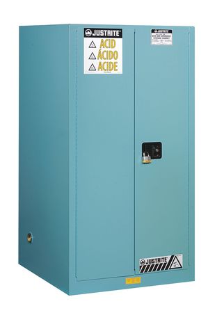 Justrite Corrosive Safety Cabinet, Manual, 34"W 896002