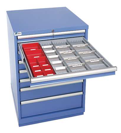 LISTA Modular Drawer Cabinet, 41-1/2 In. H SC0900-1002FA/FT/CB