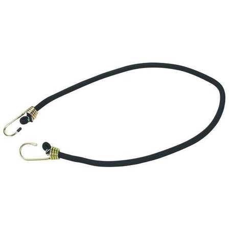 Zoro Select Bungee Cord, Hook, 36 In.L, 3/8 in.D 4HXD9