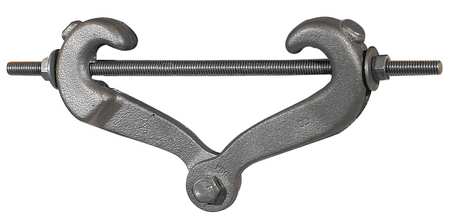 Anvil Beam Clamp, Rod Sz 7/8 In, Malleable Iron 0500095401