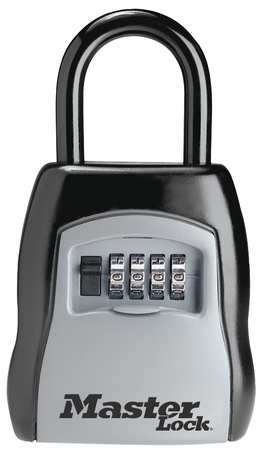 Master Lock Lock Box, Padlock, 5 Keys 5400D