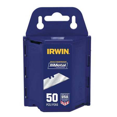 Irwin Utility Blade, Bi-Metal, 3/4 W, PK50 2084300